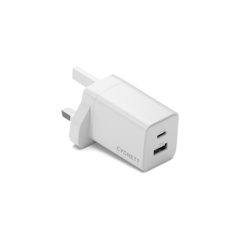 CY5523PDWCH-Powerplus45WPDGaNDualPortWallChargerUK_1